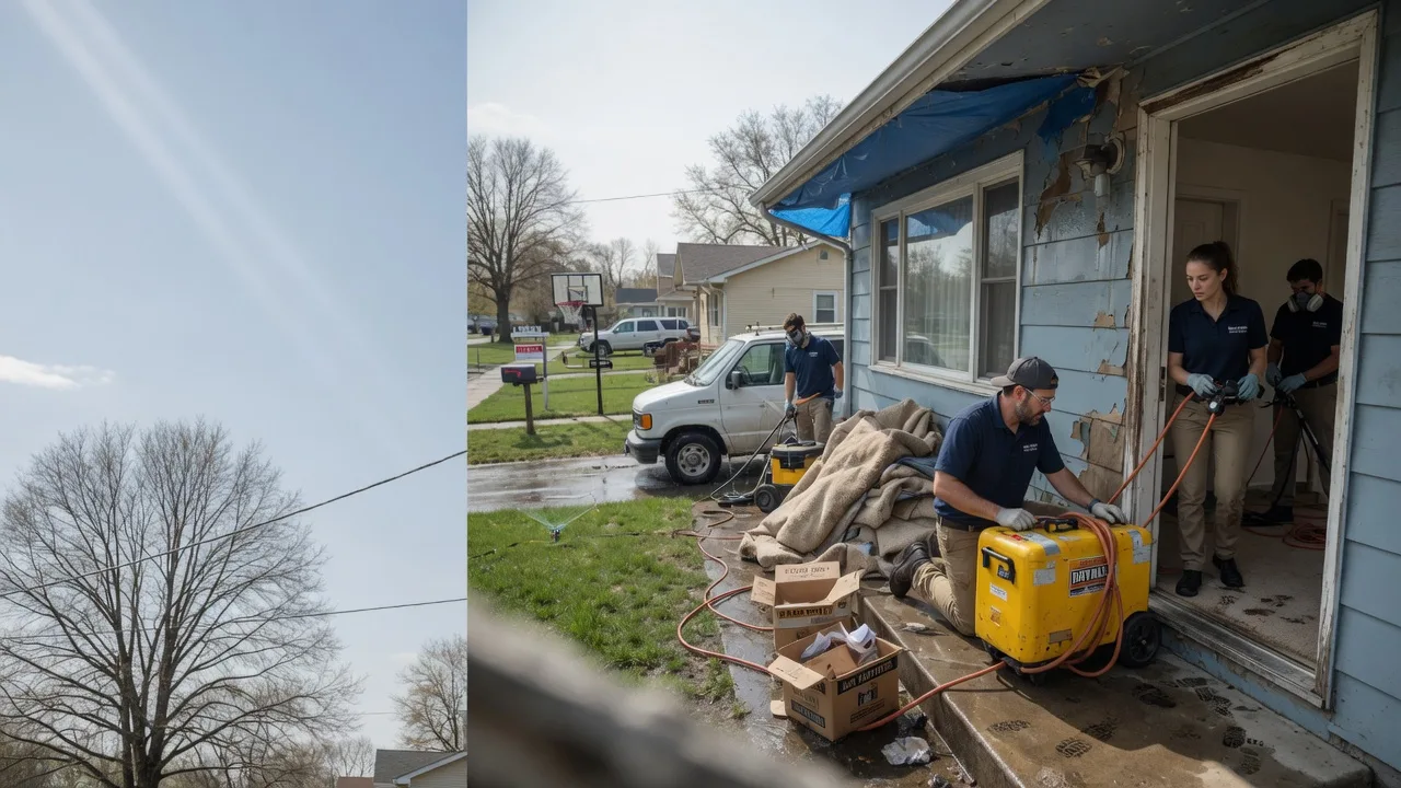 Basement Flood Cleanup in Calera, AL near me